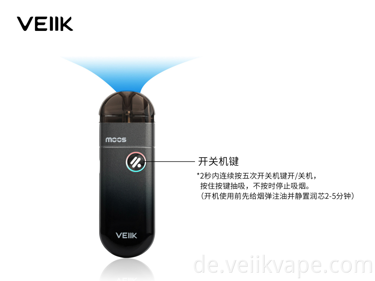 Refillable Battery Vape Pod